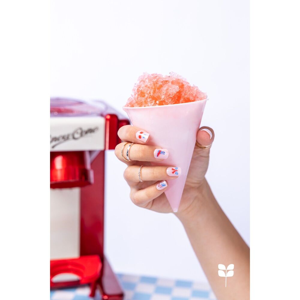 NEW Red Aspen Nail Dashes “Shelly Rae Loves the USA” | Short Square | Patriotic